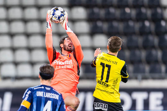 Djurgårdens målvakt Tommi Vaiho