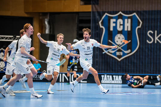 Fagerhult Habos Jesper Ekström jublar