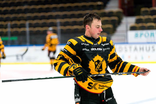 Skellefteås Joakim Lindström deppar