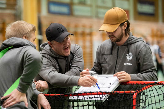 Åstorp Kvidinges tränare Marck Lundberg, assisterande