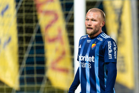 Djurgårdens Nicklas Bärkroth deppar