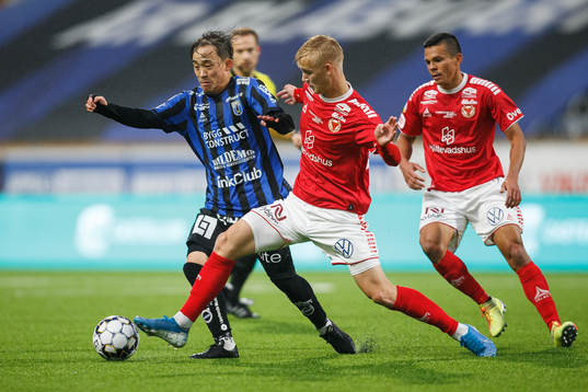 Sirius Yukiya Sugita och Kalmars Carl Gustafsson