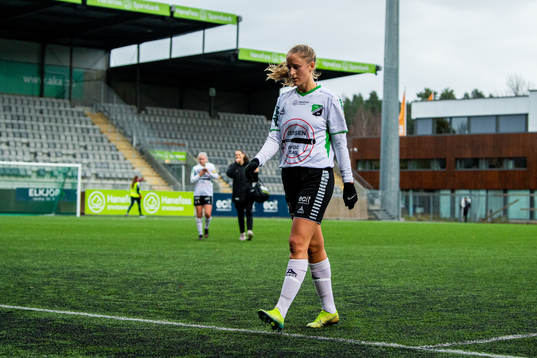 Emilie Nøkleby Finnevolden of Hønefoss at half-time