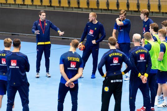 Bläddra bland fler bilder av Handboll, Sverige, Träning