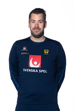 Sveriges presschef Daniel Vandor