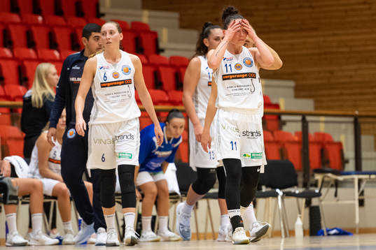 Helsingborgs Madeleine Hulth Olsson och Isabelle Finke