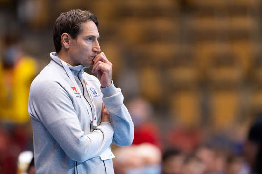 Glenn Solberg, head coach of Sweden