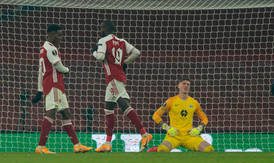 LONDON, ENGLAND - Thursday, November 5, 2020: Molde's