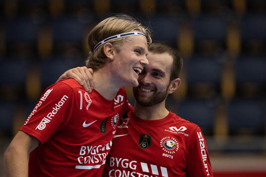 Storvreta Filip Eriksson jublar
