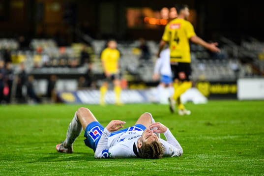 IFK Norrköpings Christoffer Nyman deppar