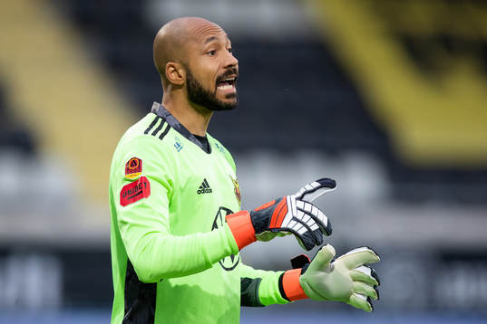 Östersunds målvakt Aly Keita