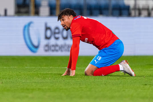 Helsingborgs Joseph Ceesay deppar