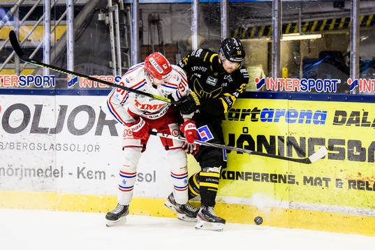 Timrås Viktor Lodin och Västerås August Tornberg