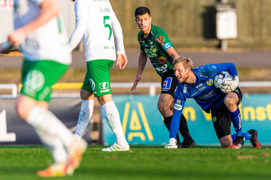 Hammarbys målvakt David Ousted