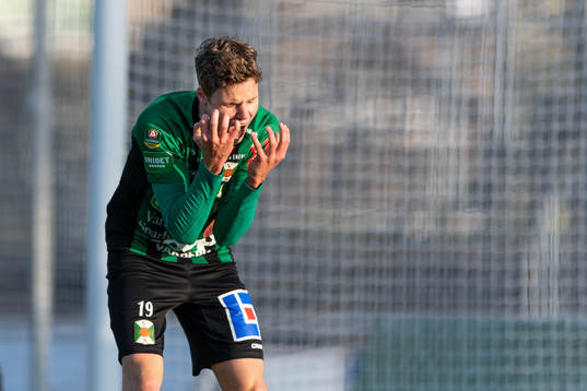 Varbergs Gustav Norlin deppar