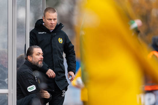 Hammarbys tränare Stefan Billborn