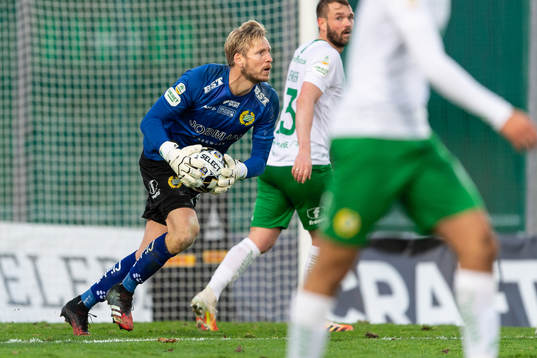 Hammarbys målvakt David Ousted