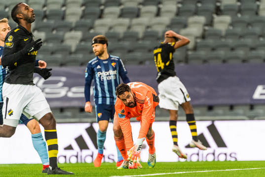 under fotbollsmatchen i Allsvenskan mellan Djurgården och