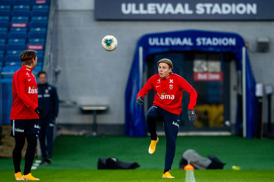 Jens Petter Hauge of the Norwegian national football team