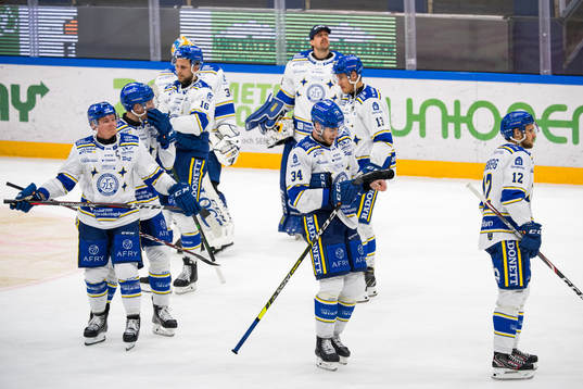 Leksands spelare deppar