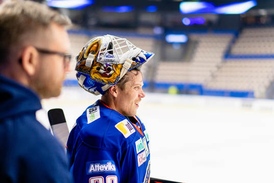 Växjös målvakt Viktor Fasth