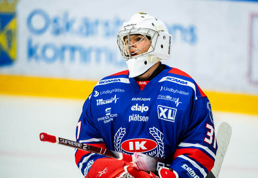 Oskarshamns målvakt Hugo Engsund