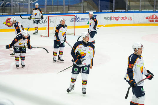 Djurgårdens spelare deppar
