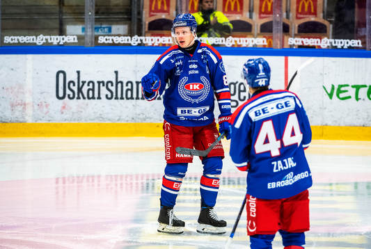 Oskarshamns Fredrik Olofsson jublar