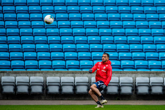 Omar Elabdellaoui of the Norwegian national football team