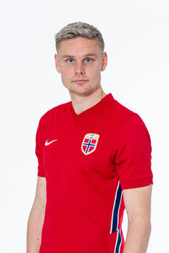 Simen Juklerød of the Norwegian national football team