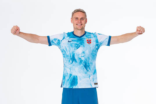 Simen Juklerød of the Norwegian national football team