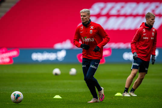 Simen Juklerød of the Norwegian national football team