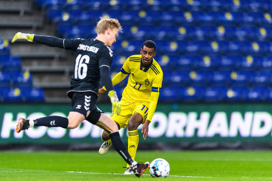 Alexander Isak of Sweden
