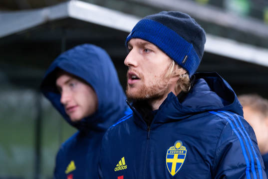 Emil Forsberg of Sweden