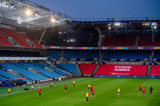 General view of Ullevaal Stadion