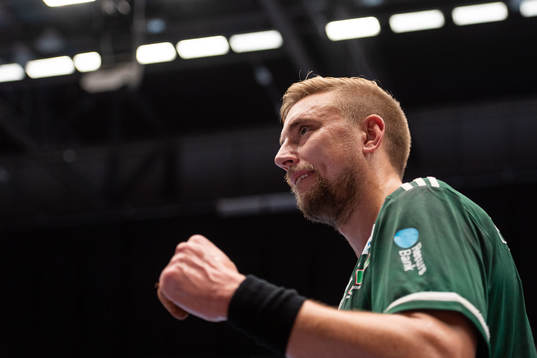 Helsingborgs Anton Månsson jublar