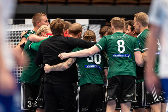 Helsingborgs spelare jublar