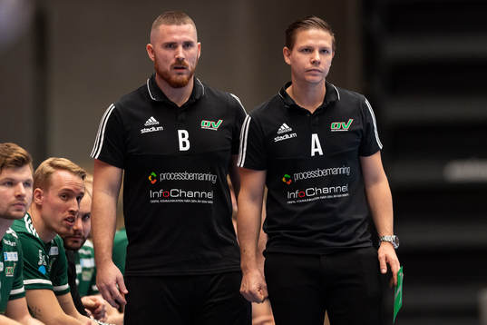Helsingborgs assisterande tränare Oskar Hansson och