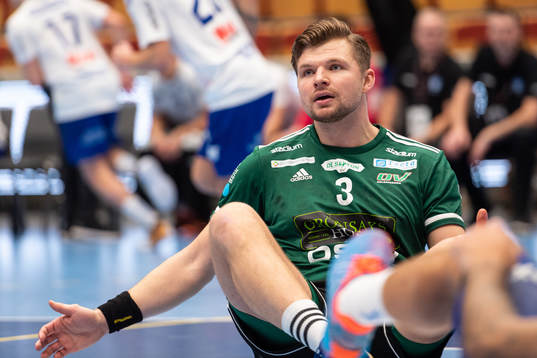 Helsingborgs Jonatan Wilthorn reagerar