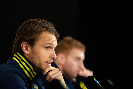 Albin Ekdal of the Swedish national football team