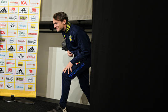 Albin Ekdal of the Swedish national football team