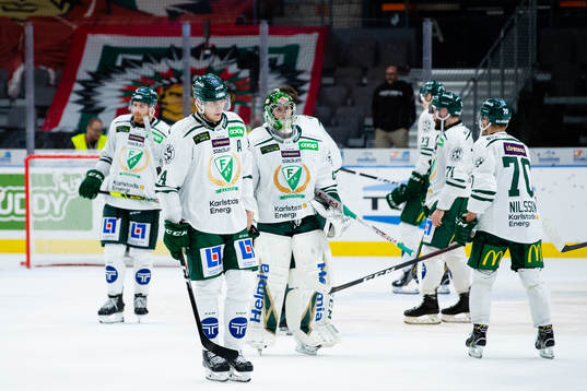 Färjestads spelare deppar