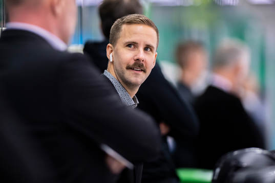 Brynäs assisterande tränare Viktor Stråhle