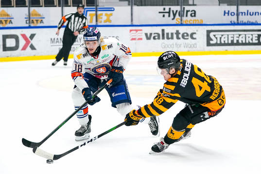 Skellefteås Jonatan Berggren och Växjös Marcus Sylvegård