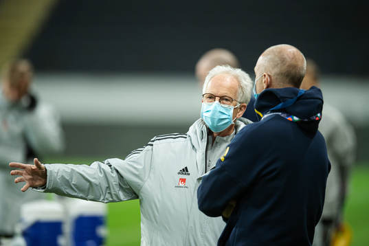 Team doctor Anders Valentin of the Swedish national