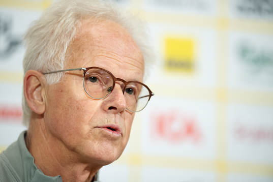 Team doctor Anders Valentin of the Swedish national