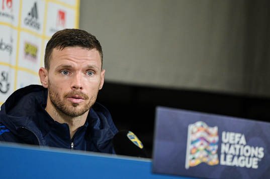 Marcus Berg of the Swedish national football team