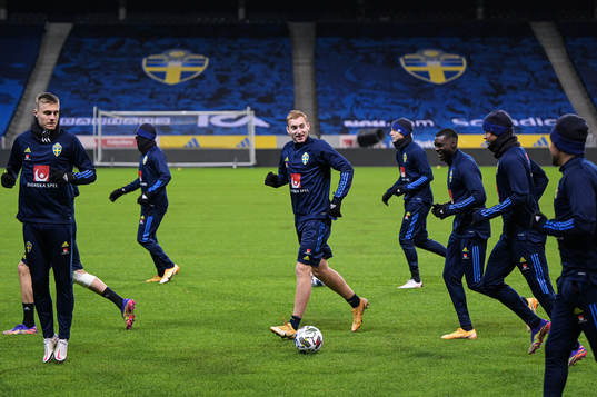 Dejan Kulusevski of the Swedish national football team