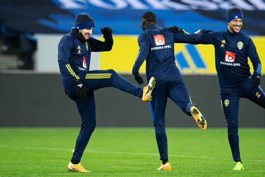 Emil Forsberg of the Swedish national football team