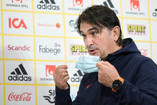 Bläddra bland fler bilder av Football, Nations League, Croatia, press conference